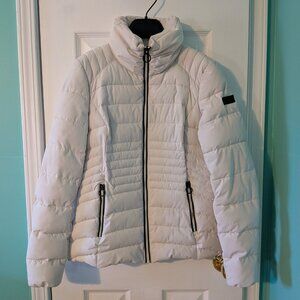 BCBG Generations White Puffer - NWOT